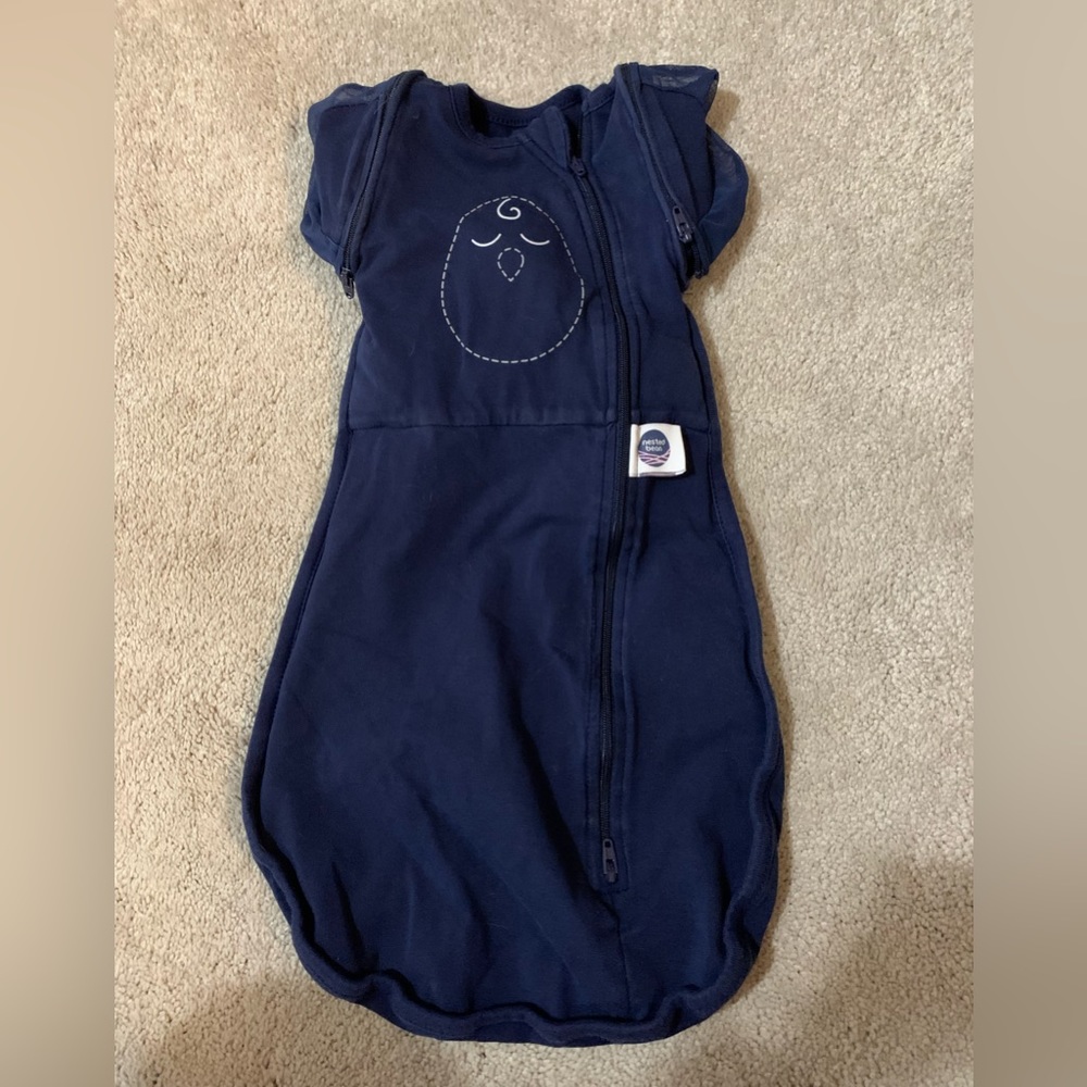 Nested Bean Navy Blue Kids Pajamas Sleep Sack